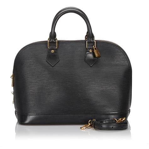 lv alma black price|alma pm black handbag.